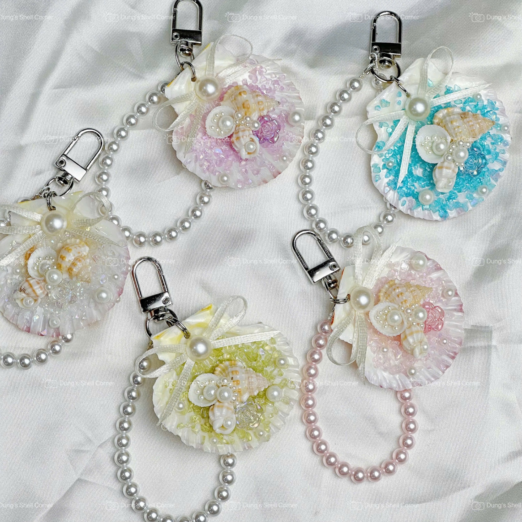 Lucky Tide — Shell Keychain