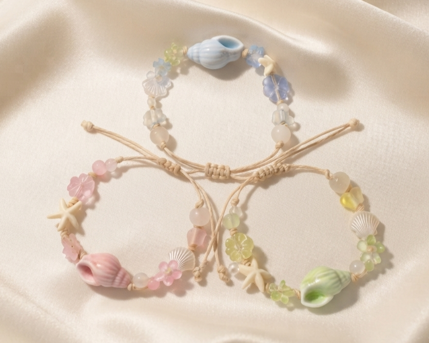 Tide Wish — Shell Bracelet